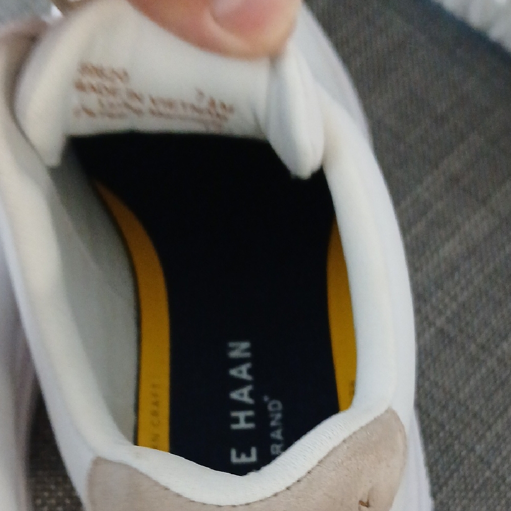 Cole Haan White Sneakers - Picture 3 of 5